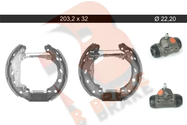 Brake Shoe Set (79RBKT0112)