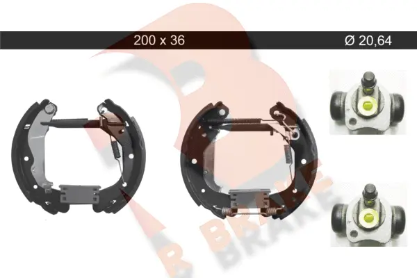 Brake Shoe Set (79RBKT0141)