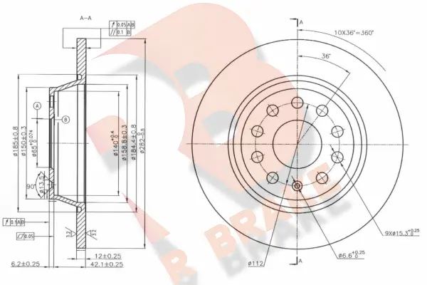 Brake Disc (78RBD25619)