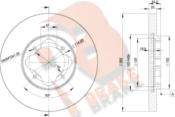 Brake Disc (78RBD20837)