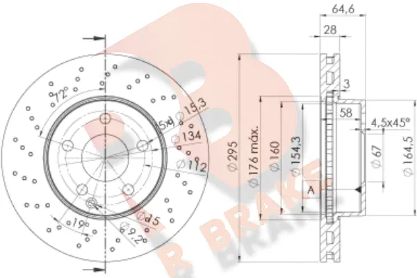 Brake Disc (78RBD26473)