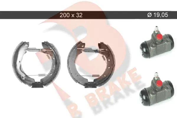 Brake Shoe Set (79RBKT0082)