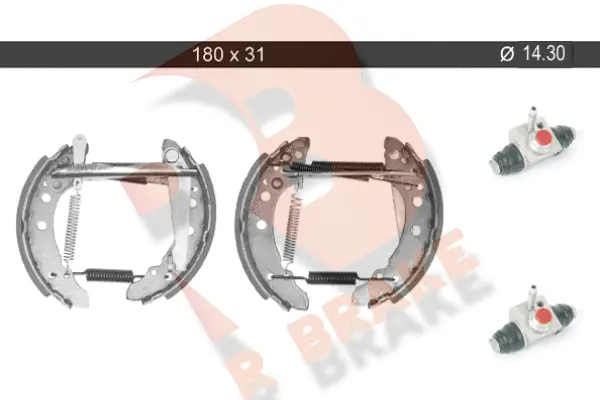 Brake Shoe Set (79RBKT0001)