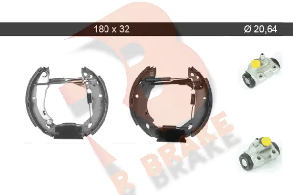 Brake Shoe Set (79RBKT0055)