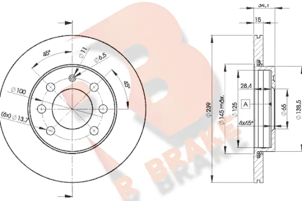 Brake Disc (78RBD25607)