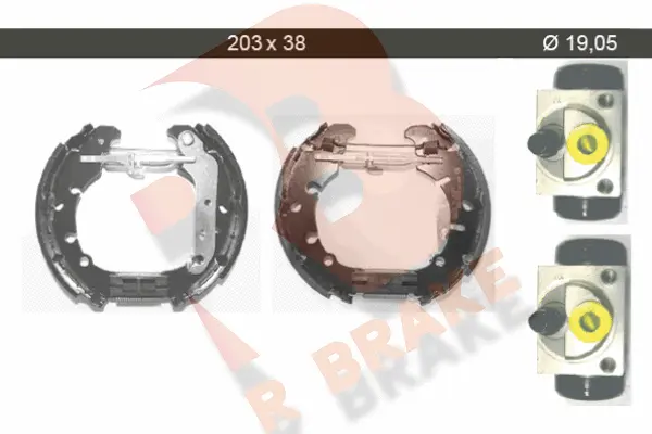 Brake Shoe Set (79RBKT0023)