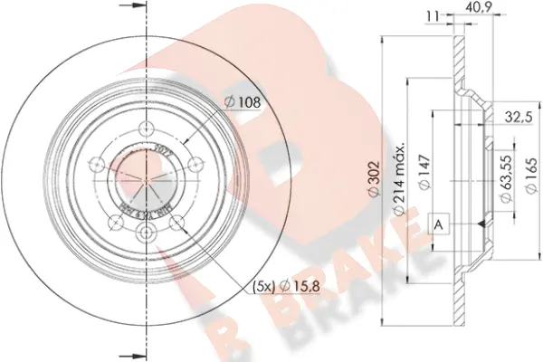 Brake Disc (78RBD29077)