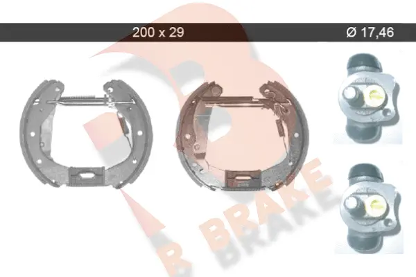 Brake Shoe Set (79RBKT0036)