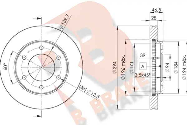 Brake Disc (78RBD27019)