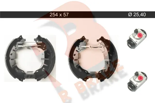 Brake Shoe Set (79RBKT0125)