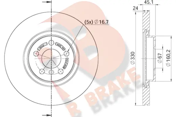 Brake Disc (78RBD20043)