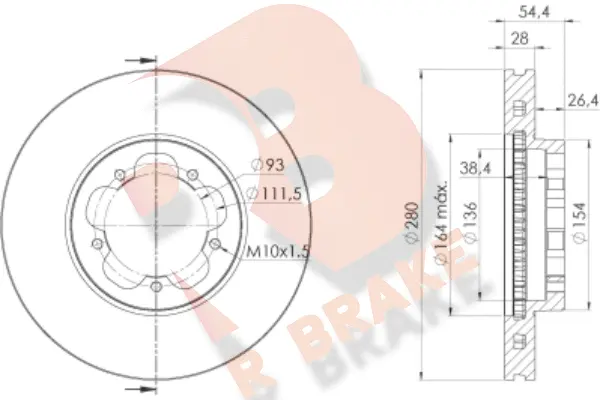 Brake Disc (78RBD25632)