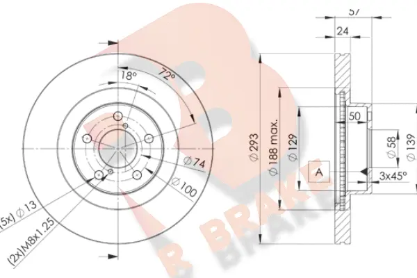 Brake Disc (78RBD24702)