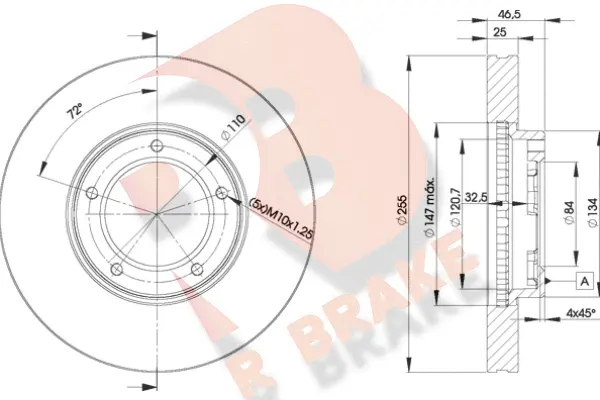 Brake Disc (78RBD22609)