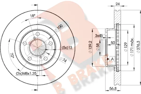 Brake Disc (78RBD20033)