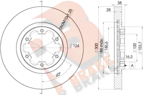 Brake Disc (78RBD22772)