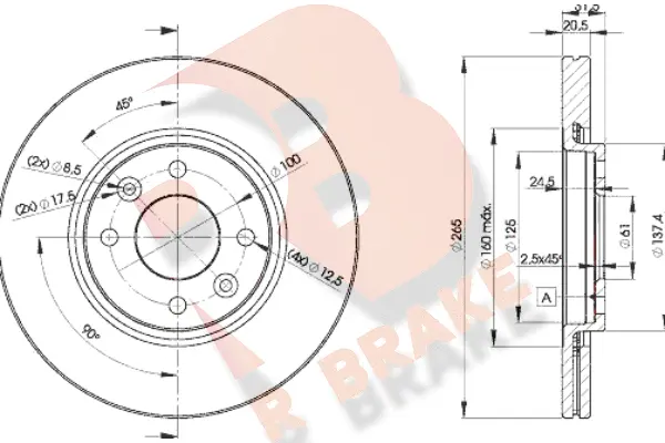 Brake Disc (78RBD24193)