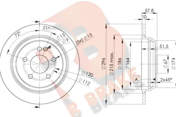 Brake Disc (78RBD20416)