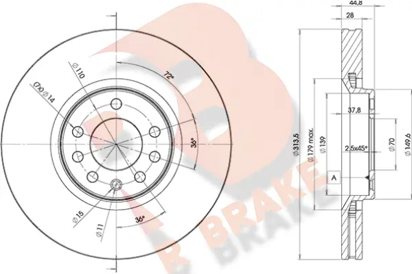 Brake Disc (78RBD29005)