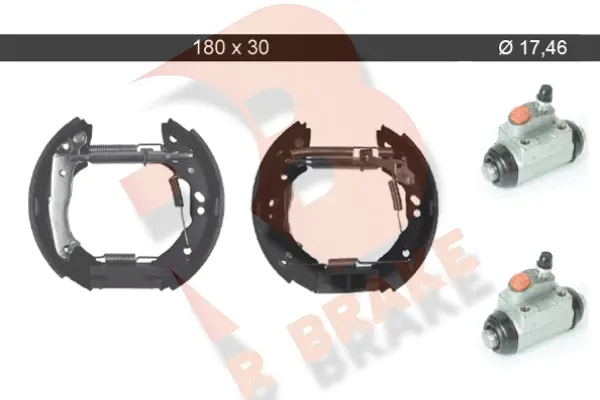 Brake Shoe Set (79RBKT0097)