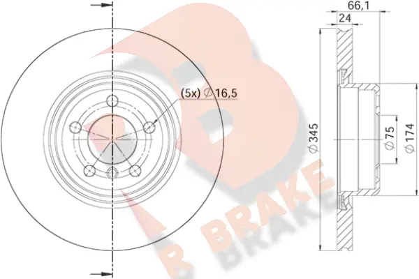 Brake Disc (78RBD23571)