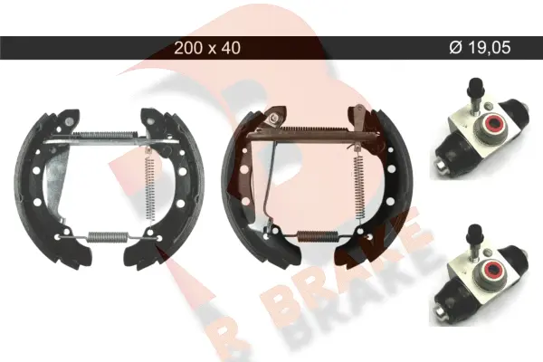 Brake Shoe Set (79RBKT0106)