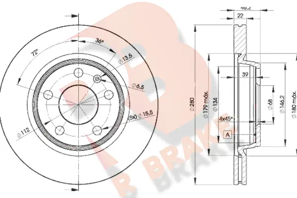 Brake Disc (78RBD25301)