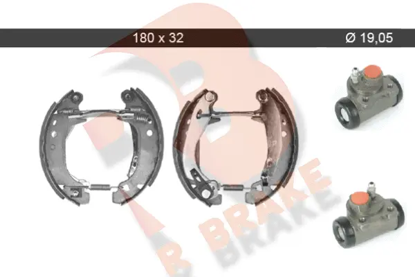 Brake Shoe Set (79RBKT0060)