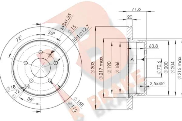 Brake Disc (78RBD29049)