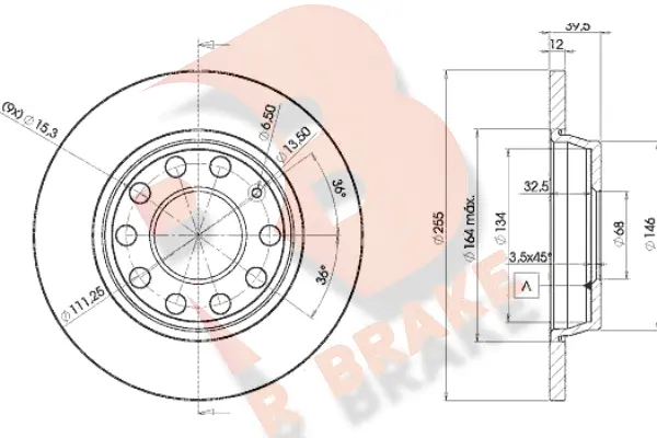 Brake Disc (78RBD25309)