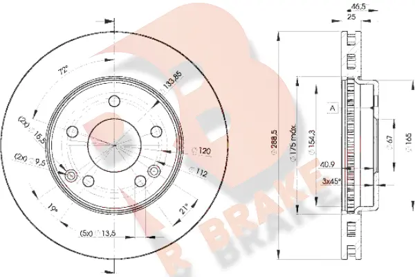 Brake Disc (78RBD20410)