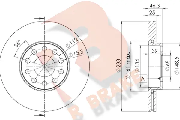Brake Disc (78RBD21068)