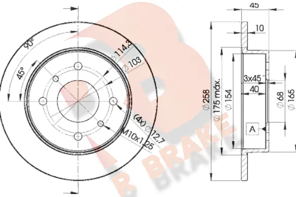 Brake Disc (78RBD29901)
