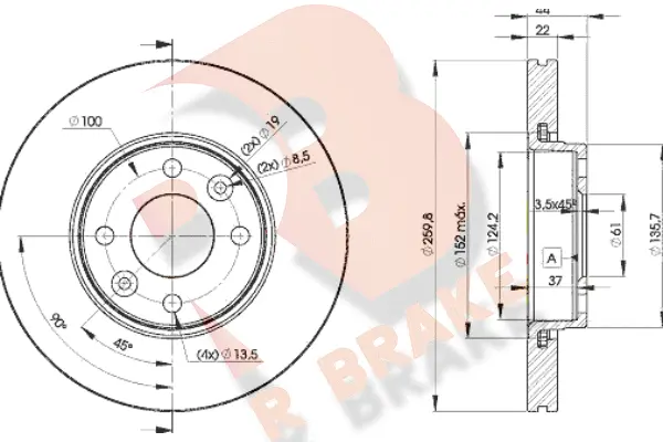Brake Disc (78RBD27795)
