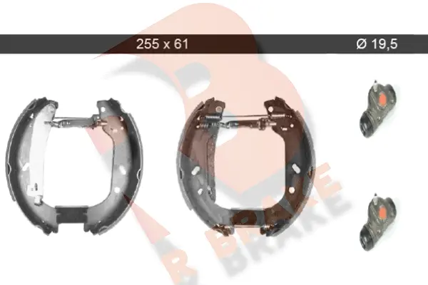 Brake Shoe Set (79RBKT0018)