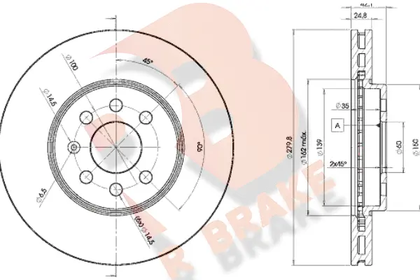 Brake Disc (78RBD29001)