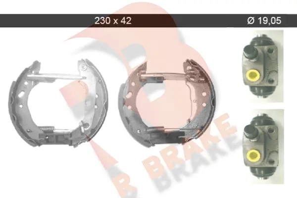 Brake Shoe Set (79RBKT0041)