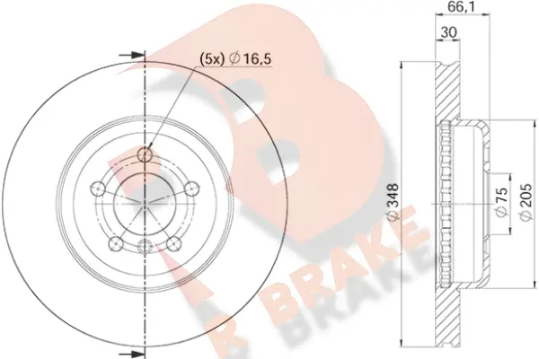 Brake Disc (78RBD23554)