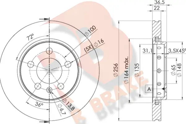 Brake Disc (78RBD24092)