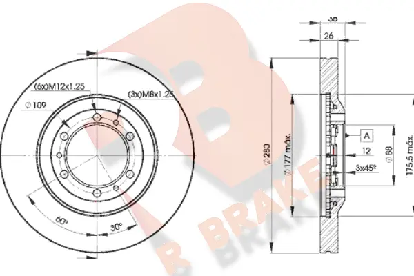 Brake Disc (78RBD29050)