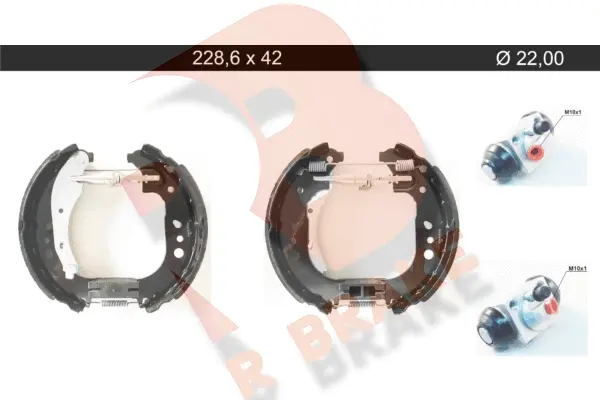Brake Shoe Set (79RBKT0136)