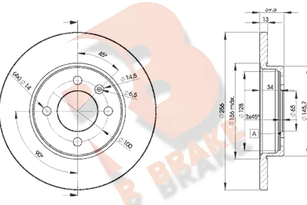 Brake Disc (78RBD23392)