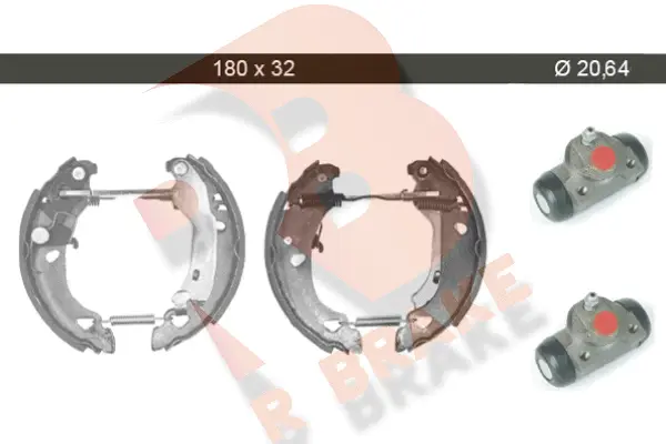 Brake Shoe Set (79RBKT0012)