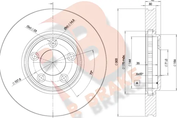 Brake Disc (78RBD24088)