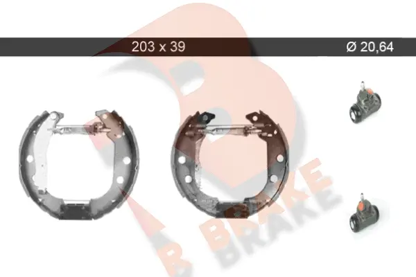 Brake Shoe Set (79RBKT0049)