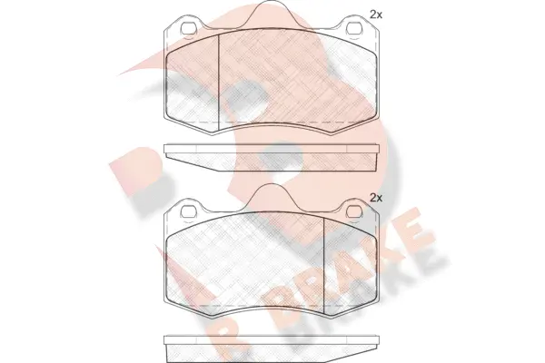 Brake Pad Set, disc brake (RB2009)