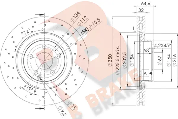 Brake Disc (78RBD10419)