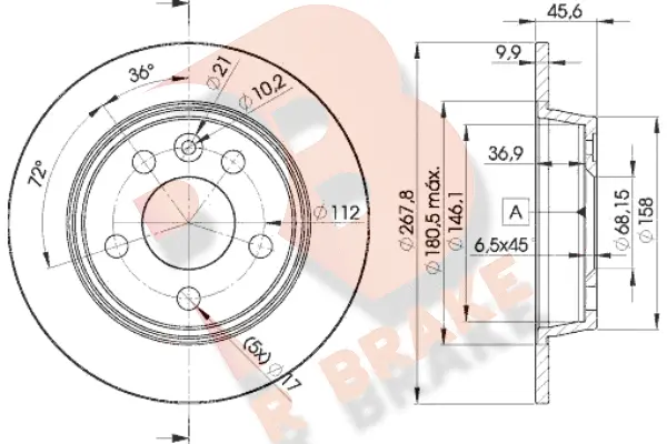 Brake Disc (78RBD21094)