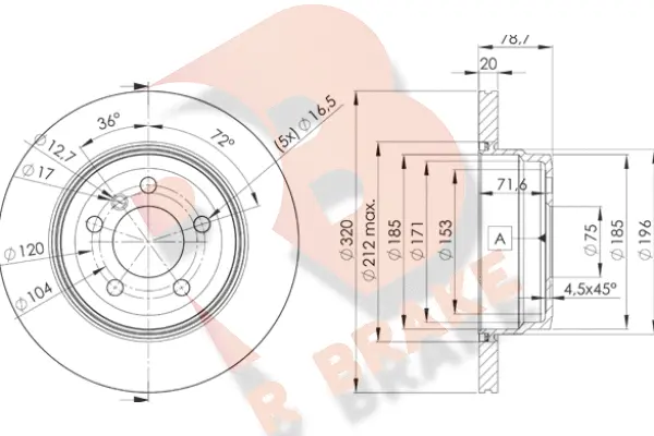 Brake Disc (78RBD21970)