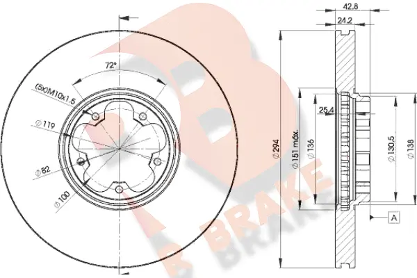 Brake Disc (78RBD25613)